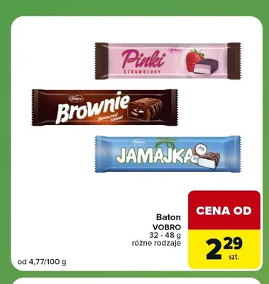 Baton Vobro Jamajka promocja w Carrefour Express
