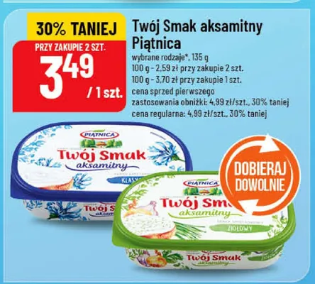 Twój Smak aksamitny promocja w POLOmarket