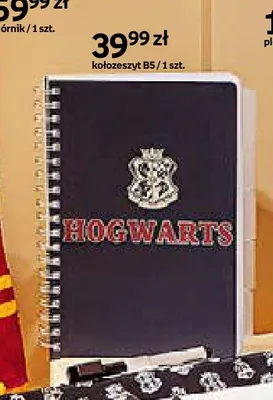 Kołozeszyt B5 Harry Potter promocja w Empik
