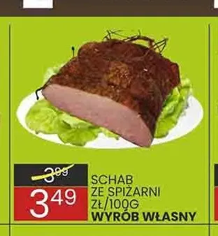 Schab ze spiżarni promocja w Wafelek