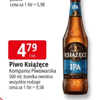 Piwo Książęce promocja w Leclerc