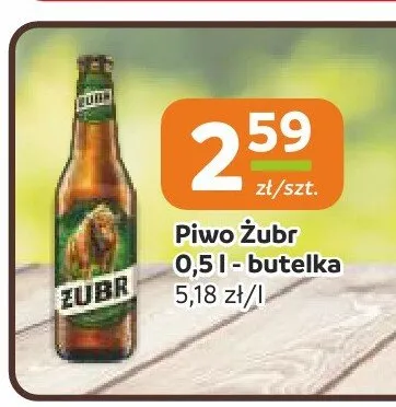 Piwo Żubr promocja w Społem Częstochowa