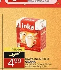 Kawa zbożowa Inka Grana promocja w Wafelek