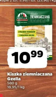 Kiszka ziemniaczana Gzella promocja w Netto
