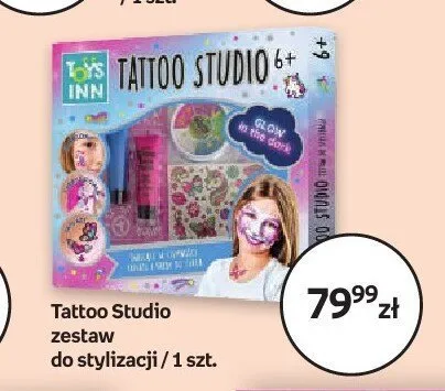 Zestaw do stylizacji Tattoo Studio Toys Inn promocja w Empik