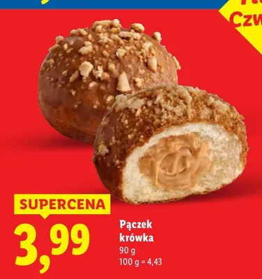 Pączek krówka promocja w Lidl