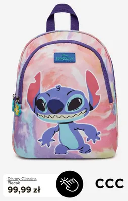 Plecak Disney Classics Lilo & Stitch promocja w CCC