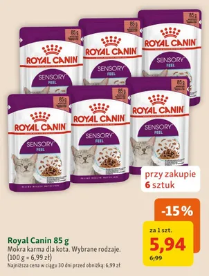 Mokra karma dla kota Royal Canin promocja w MAXI ZOO