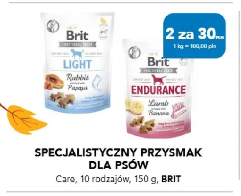 Specjalistyczny przysmak dla psów Care Brit promocja w Aquael zoo