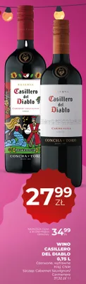 Wino Casillero del Diablo promocja w Duży Ben