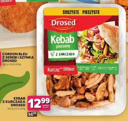 Kebab z kurczaka pieczony Drosed promocja w Stokrotka