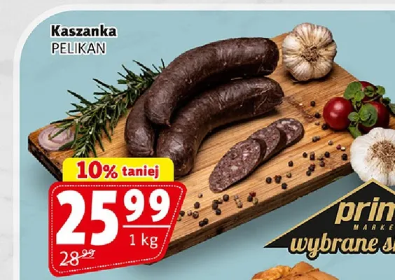 Kaszanka Pelikan promocja w Prim Market