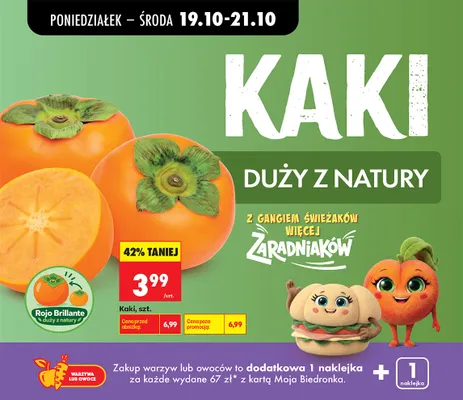 Kaki promocja w Biedronka