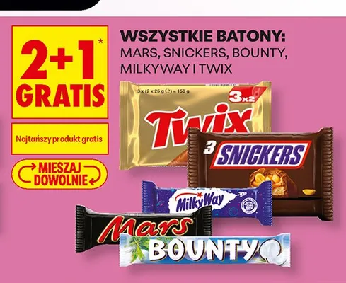 Baton Snickers promocja w Biedronka