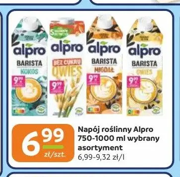 Napój roślinny Alpro Barista Kokos promocja w Gama