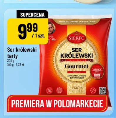 Ser Królewski tarty Gourmet Sierpc promocja w POLOmarket