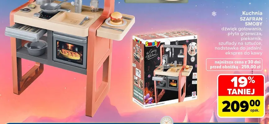 Kuchnia Szafran Smoby promocja w Carrefour