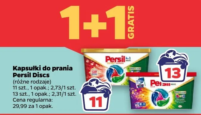 Kapsułki do prania promocja w Netto