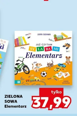 Książka Elementarz Zielona Sowa promocja w Kaufland