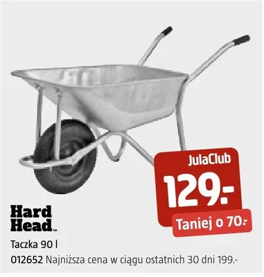 Taczka 90 l promocja w Jula