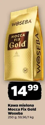 Kawa mielona Mocca Fix Gold promocja w Netto