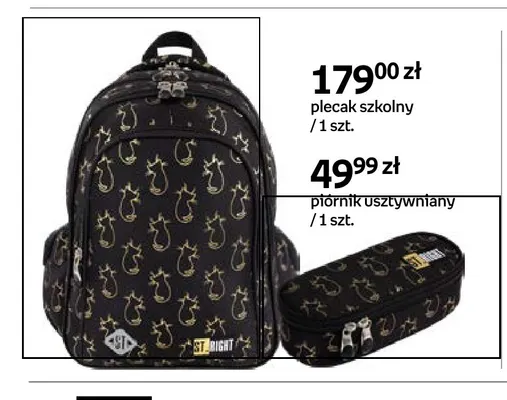 Piórnik usztywniany ST.RIGHT promocja w Empik