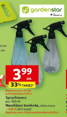 Spryskiwacz terakota promocja w Auchan