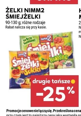 Żelki nimm2 Śmiejżelki Sokki promocja w Stokrotka