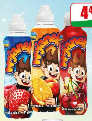 Napój niegazowany Wojanek Truskawka - Malina promocja w Dino