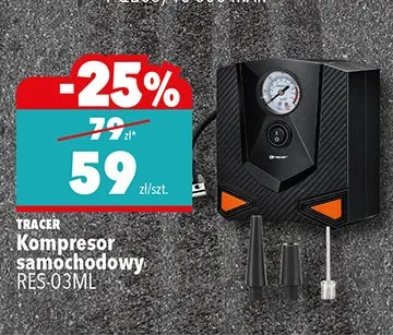 Kompresor samochodowy RCP 03 AV promocja w Biedronka