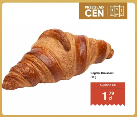 Rogalik Croissant promocja w Biedronka