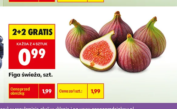 Figa świeża promocja w Biedronka