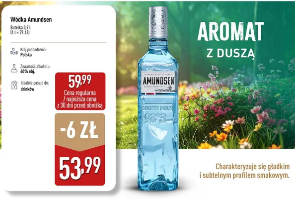 Wódka Amundsen promocja w Aldi