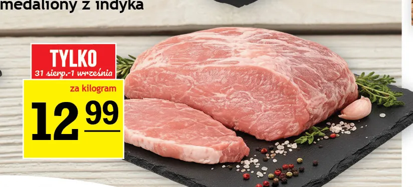 Szynka wieprzowa bez kości promocja w Gram Market