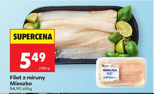 Filet z miruny Mieszko promocja w Biedronka