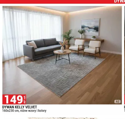 Dywan Kelly Velvet 160x230 cm promocja w Merkury Market