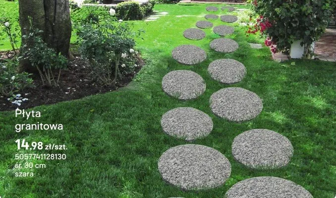 Płyta granitowa szara promocja w Castorama