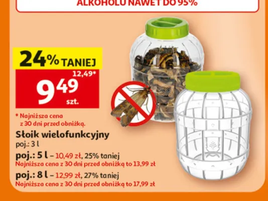 Słoik wielofunkcyjny promocja w Auchan