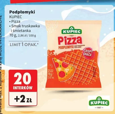 Podpłomyki Kupiec Pizza promocja w Intermarche