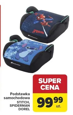 Podstawka samochodowa Spiderman Dorel promocja w Carrefour