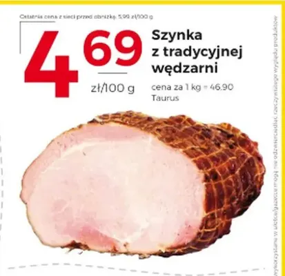 Szynka z tradycyjnej wędzarni Taurus promocja w Frac