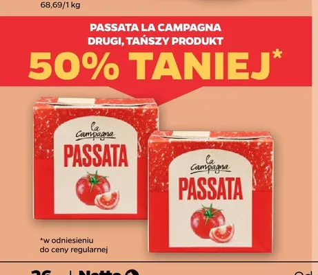 Passata La Campagna promocja w Netto