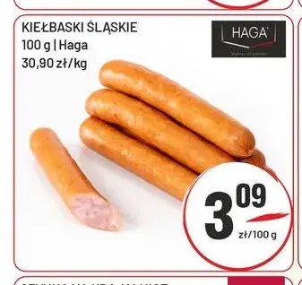 Kiełbaski śląskie Haga promocja w Sedal