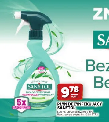 Płyn dezynfekujący Sanytol uniwersalny promocja w Stokrotka
