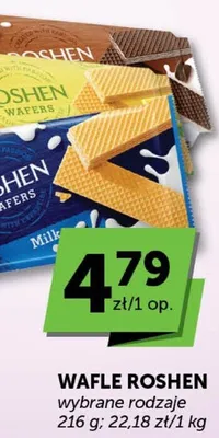Wafle wybrane rodzaje promocja w Groszek