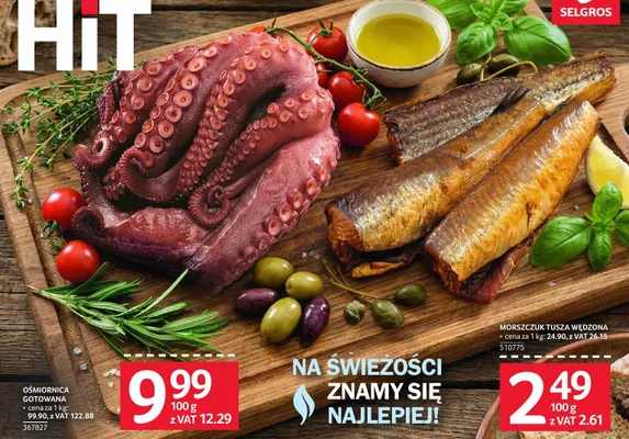 Morszczuk tusza wędzona promocja w Selgros
