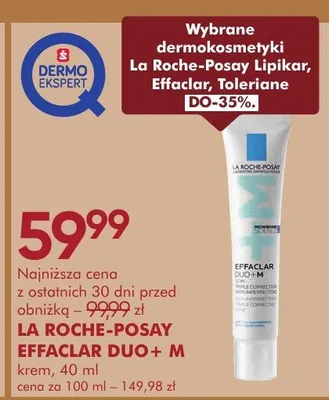 Krem Effaclar Duo+ M promocja w Super-Pharm