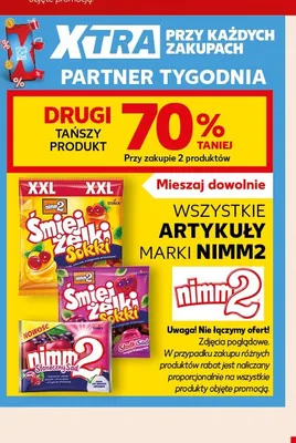 Żelki Śmiejżelki Shakki XXL nimm2 promocja w Kaufland