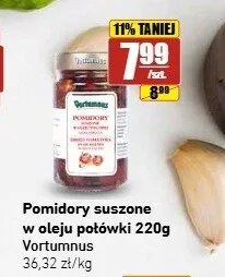 Pomidory suszone w oleju połówki Vortumnus 220 g promocja w API Market