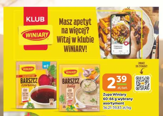 Zupa Winiary promocja w Gama